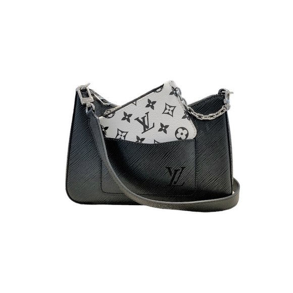 Louis Vuitton Marelle Noir Epi Leather Shoulder Bag Black - Picture 1 of 11